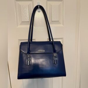 Charles Jourdan Elegant Blue Handbag